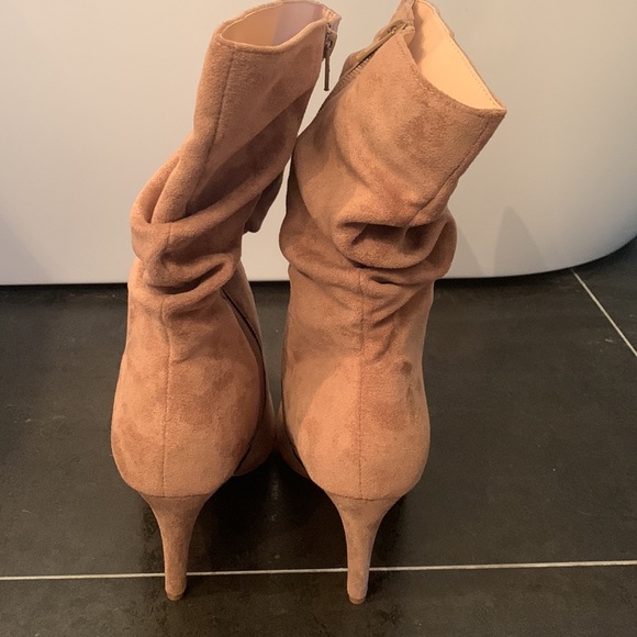 Fashion to Figure faux suede slouch boots - Picture 3 of 7